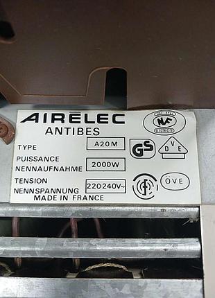 Обогреватель б/у airelec antibes a20m 2000w 8