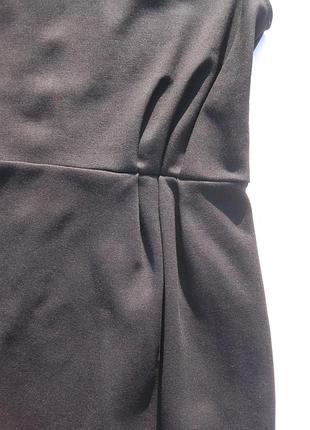 Чорне ділове обтисле щільне плаття h&amp;m 4