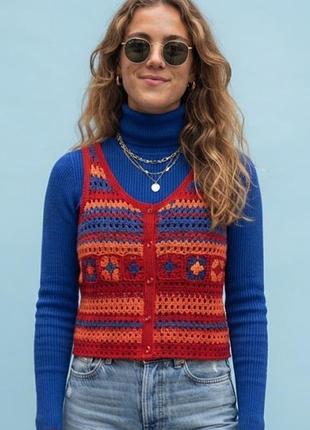 Женская жилетка топ р.s  zara