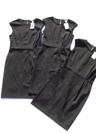 Чорне ділове обтисле щільне плаття h&amp;m 7