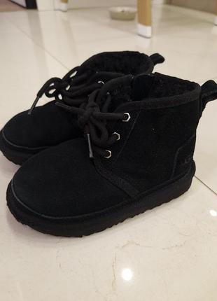 Уггі дитячі ugg neumel чорні 26 розмір 2