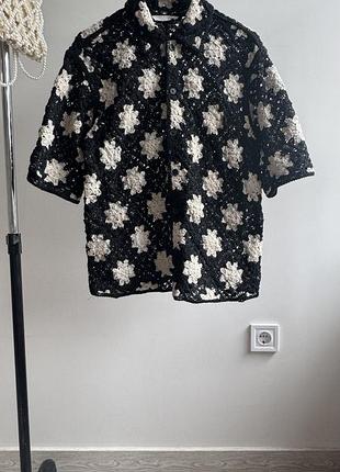 Вʼязана сорочка zara 3
