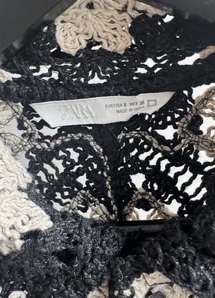 Вʼязана сорочка zara 4