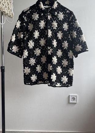 Вʼязана сорочка zara 8