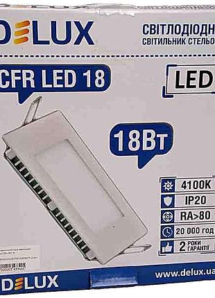 Настенно-потолочный светильник б/у delux cfr led 18