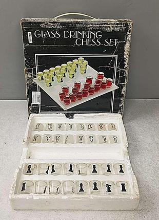 Настольная игра б/у glass chess drinking game 3