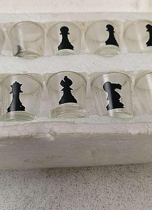 Настольная игра б/у glass chess drinking game 7