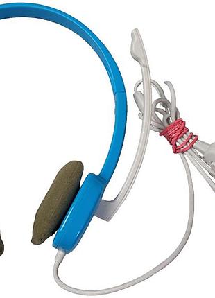 Компьютерная гарнитура наушники б/у logitech stereo headset h150