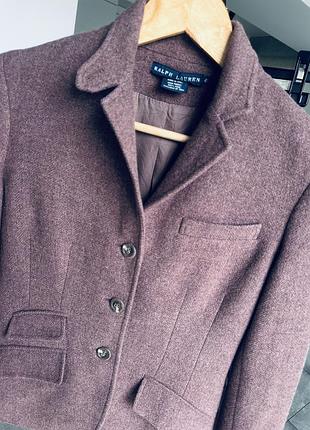 Піджак ralph lauren вовняний піджак жакет блейзер вовна жіночий одяг верхній одяг old money