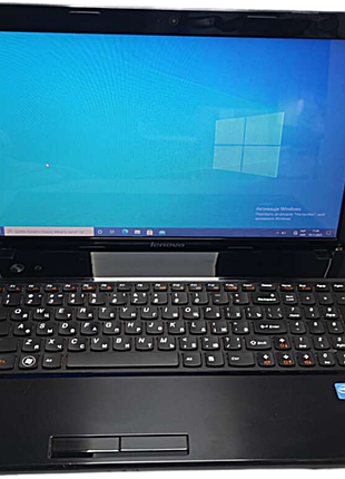Ноутбук б/у lenovo ideapad g580 (intel celeron 1000m @ 1.8ghz/ram 2gb/ssd 128gb/intel hd graphics)