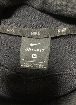 Худі чоловіче nike dri-fit чорне 4