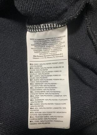 Худі чоловіче nike dri-fit чорне 5