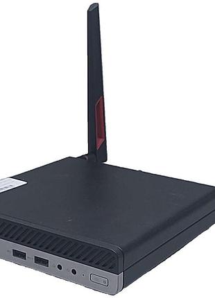 Настільний комп'ютер системний блок б/у hp prodesk 400 g3 mini (intel core i5-7500t 2.7ghz/ram 16gb/ssd 240+256gb/intel hd