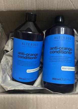Кондиціонер для нейтралізації жовтизни alter ego italy anti-orange