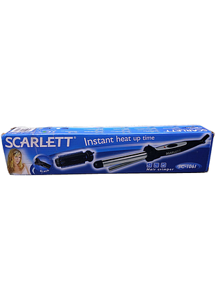 Утюжок щипцы для волос плойка выпрямитель б/у scarlett sc-1061 (2013)