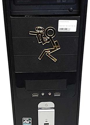 Настольный компьютер системный блок б/у сб (amd athlon 64 x2 dual core processor 4000+ 2.1ghz/ram 3gb/hdd 500gb/radeon x600