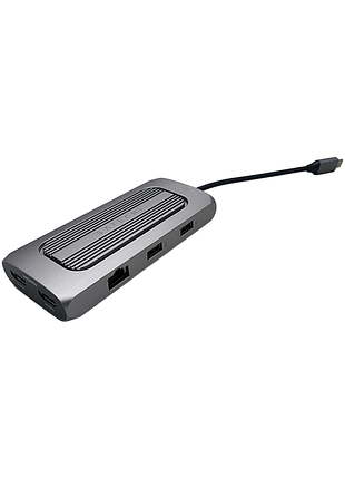 Б/у satechi usb4 multiport adapter with 8k hdmi space gray (st-u4ma3m)