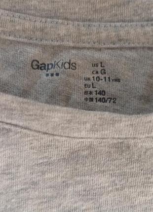 Кофта для дівчаток gap сіра на 10 років 3