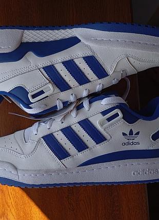 Кросівки adidas forum low fy7756 оригінал нові р.43 білі натуральна шкіра
