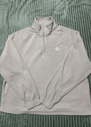 Кофта жіноча adidas флісова сіра