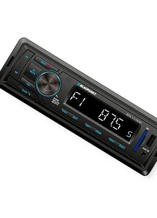 Магнитола blaupunkt bpa 1119 bt fm, usb, aux, mp3, bluetooth, белая подсветка
