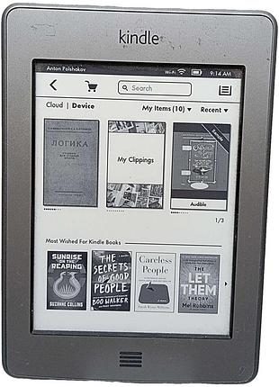 Электронная книга б/у amazon kindle 4 touch d01200