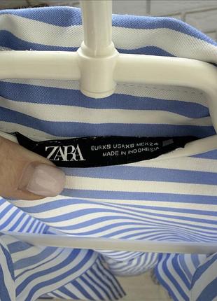 Сорочка у смужку zara 4