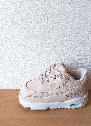 Суперовые кожаные кроссовки nike air max 19,5 р. стелька 12 см.