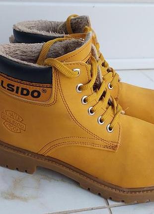 Черевики жіночі calsido гірчичні 36 розмір
