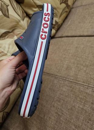 Шльопанці жіночі crocs сині 2