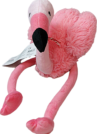 Б/у blokker let's play knuffel flamingo - 27 cm