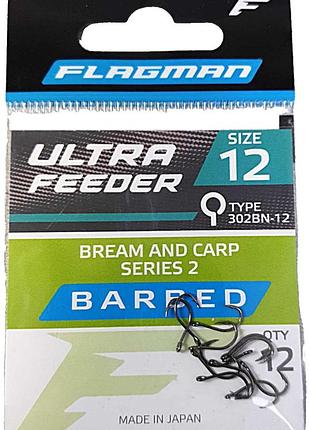 Б/у крючки flagman ultra feeder bream and carp series 2 №12