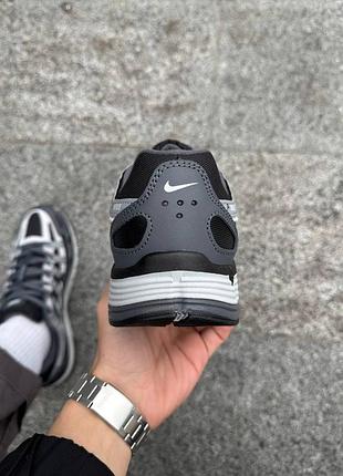 Кросівки nike p-6000 'white&black' 3