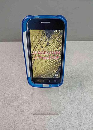 Чехол для мобильного телефона original silicon case samsung j110 (j1 ace) blue