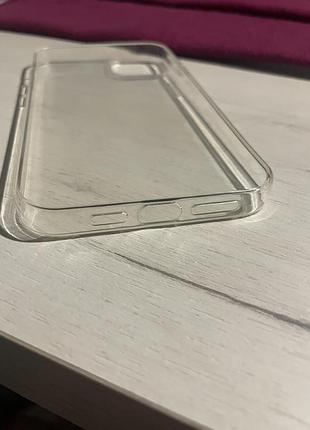 Чохол iphone 14 plus прозорий силіконовий 3