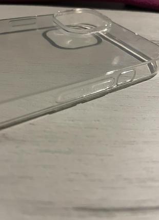 Чохол iphone 14 plus прозорий силіконовий 4