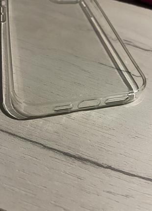 Чохол iphone 14 plus прозорий силіконовий 5