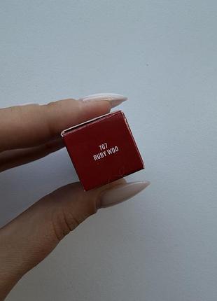 Помада для губ mac maximal silky matte lipstick 707 ruby woo 4