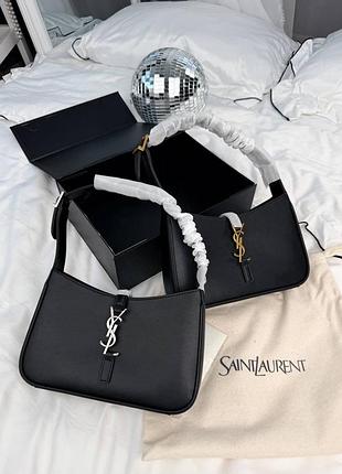 Сумочка le 5 а 7 hobo bag black / silver 6
