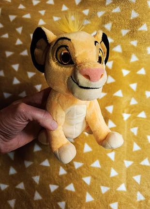 М'яка колекційна іграшка юний сімба, з мультика король лев, disney