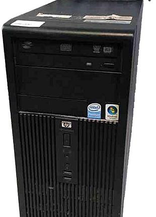 Настольный компьютер системный блок б/у hp compaq dx2300 (genuine intel cpu 2160 1.8ghz/ озу 2gb/ hdd 320gb) intel 946 gz express.