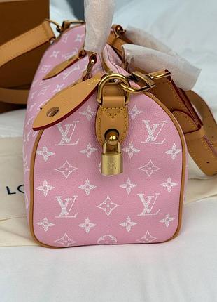 Сумочка lv speedy 25 pink monogram 4