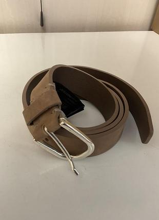 Ремінь жіночий zara бежевий