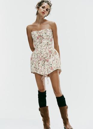 Сукня жіноча корсетна zara new