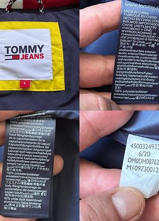 Пуховик куртка tommy hilfiger (l) 10
