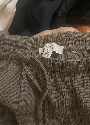 Легкі широкі штанці m&s 6