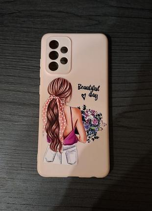 Чохол samsung a52 з принтом beautiful day