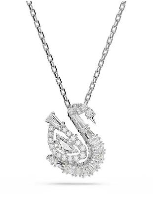 Кулон/ підвіска лебідь swarovski swan оригінал
