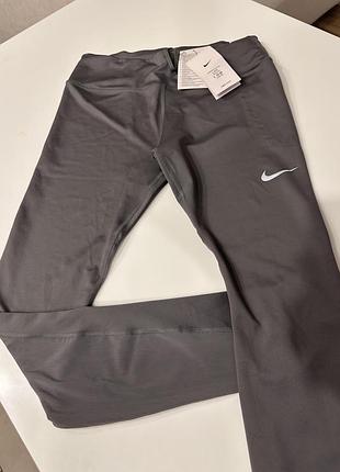 Лосіни жіночі nike сірі 7