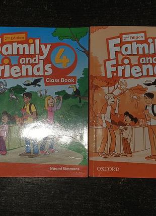 Підручник family and friends 4 class book oxford university press м'яка обкладинка